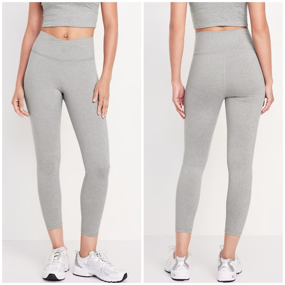 Like New | Old Navy - CloudComfy Extra High Rise 7/8 Legging | Gray, Size L